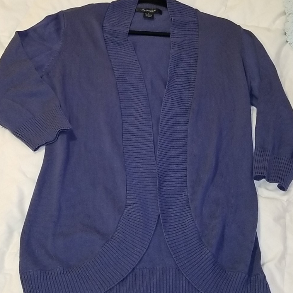 Navy blue cardigan